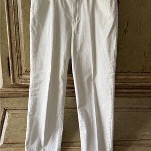 Eileen Fisher Stretch Denim White Jeans